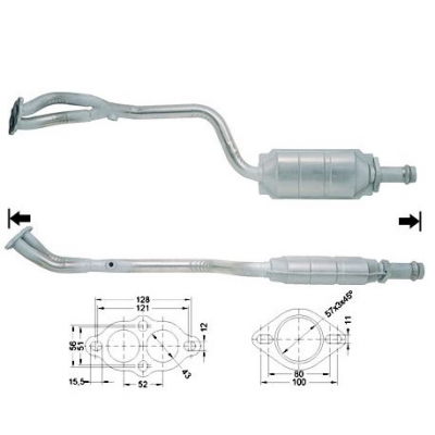 Magnaflow катализатор за BMW