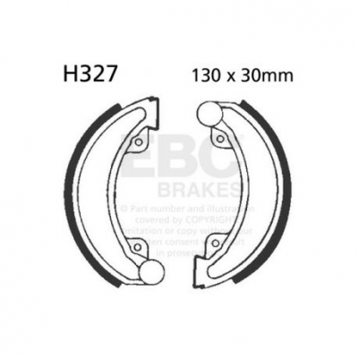 EBC Спирачни челюсти Organic H327