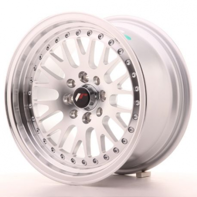 Japan Racing JR10 15x8 ET20 4x100/108 Machined Sil