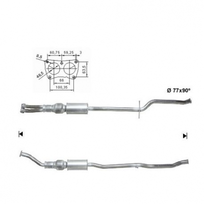 Magnaflow катализатор за CITROËN