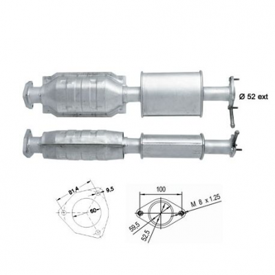 Magnaflow катализатор за LANCIA