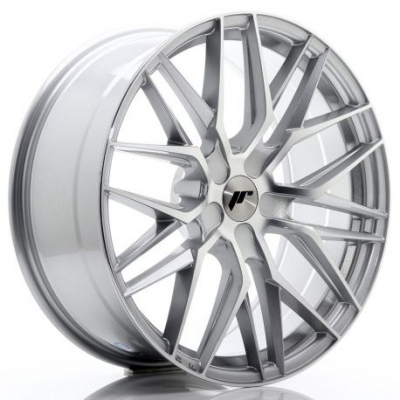 JR Wheels JR28 20x8,5 ET20-40 5H BLANK Silver Machined