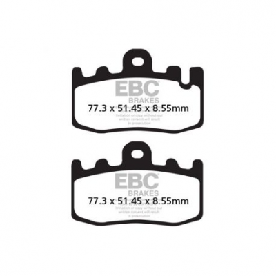 EBC Спирачни накладки Sintered FA441HH