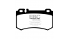 Задни спирачни накладки EBC Yellowstuff Street + Track DP41490R