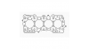 Cometic HONDA PRELUDE H23A 88мм диаметър .027