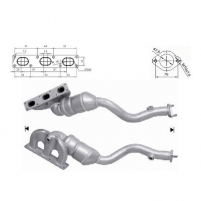 Magnaflow катализатор за BMW