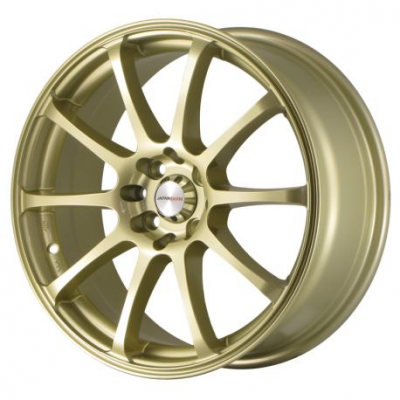 Japan Racing JR2 17x7 ET40 4x100/114 Gold