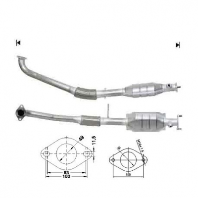 Magnaflow катализатор за MG ROVER