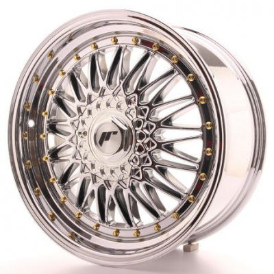 Japan Racing JR9 18x8 ET35-40 Blank Chrome