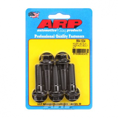 ARP Комплект болтове M12 x 1.50 x 40 Черен Оксид Hex