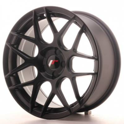 Japan Racing JR18 17x8 ET35 5H Blank Matt Black