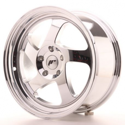 Japan Racing JR15 17x8 ET35 Blank Vacum Chrome
