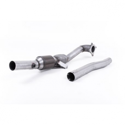 Уголемен Downpipe със спортен катализатор Milltek Audi TT Mk2 2 TFSi 2006-2011