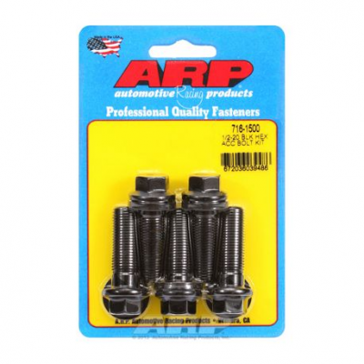 ARP Комплект болтове 1/2-20 x 1.500 Черен Оксид Hex
