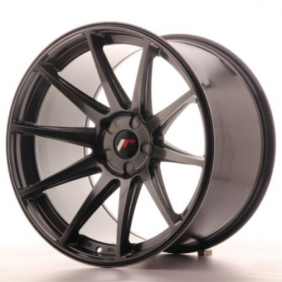 Japan Racing JR11 20x12 ET20-40 5H Blank Hyper Black