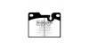 Задни спирачни накладки EBC Redstuff Ceramic DP3346C