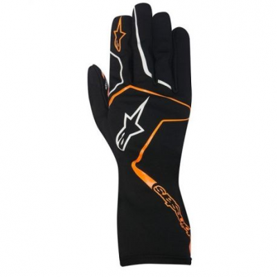 Alpinestars Tech 1 K RACE Gloves without FIA Approval - children - Black / Orange