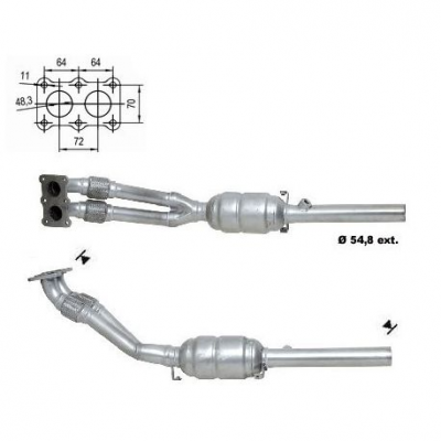 Magnaflow катализатор за AUDI SEAT