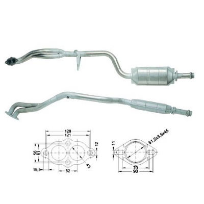 Magnaflow катализатор за BMW