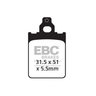 EBC Спирачни накладки SFAC SFAC186