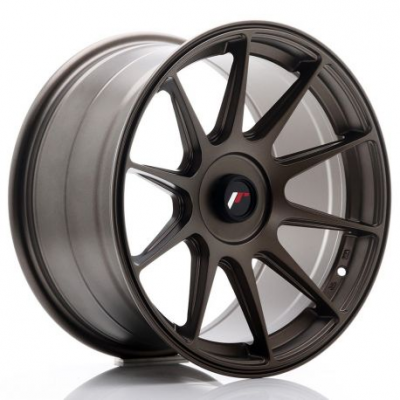 JR Wheels JR11 17x9 ET25-35 Blank Matt Bronze