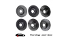 Задни спирачни дискове Rotinger Tuning series 1134, (2бр.)