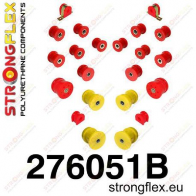 Тампони преден и заден мост Strongflex комплект