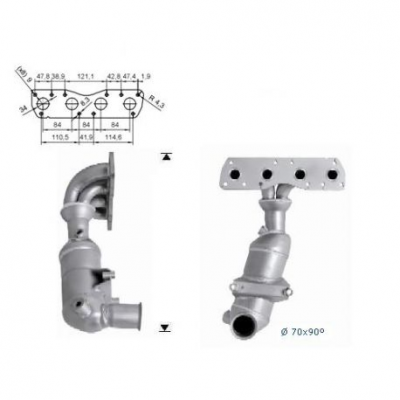 Magnaflow катализатор за CITROËN PEUGEOT