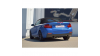 90мм Дуплексна изпускателна система BMW 2er F22 / F23 - ECE одобрено (681366XD-X)