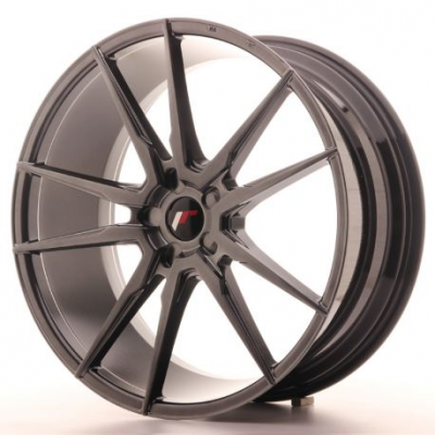 Japan Racing JR21 22x9,5 ET30-45 5H Blank Hyper Black