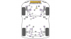 Powerflex Тампон за преден носач предна страна 30мм Volkswagen Bora 4 Motion (1999-2005)
