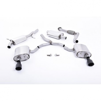 Cat-back Milltek изпускателна система Audi A4 2 TFSI 2016-2021