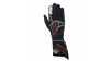 Състезателни ръкавици Alpinestars Tech 1ZX с FIA (външни шевове) червен /бял