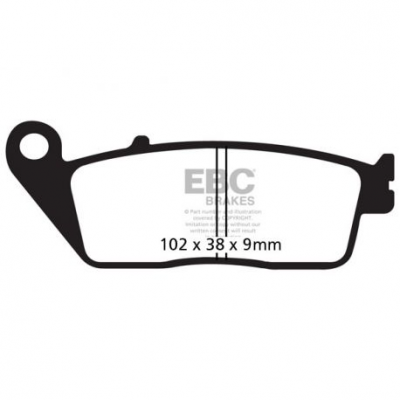 EBC Спирачни накладки EPFA EPFA226HH