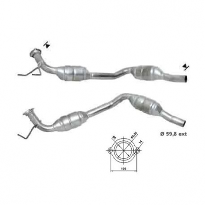 Magnaflow катализатор за MERCEDES