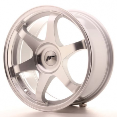 Japan Racing JR3 17x8 ET35 Blank Silver Machined