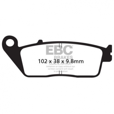 EBC Спирачни накладки Semi-Sintered FA196V