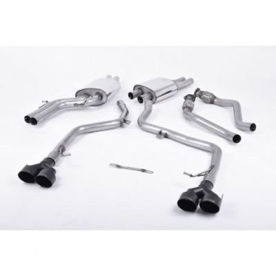 Cat-back Milltek изпускателна система Audi S5 3 TFSI 2011-2021