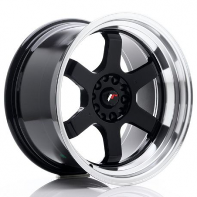 JR Wheels JR12 18x10 ET20 5x114/120 Glossy Black