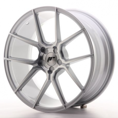 Japan Racing JR30 19x8,5 ET35-40 5H Blank Silver M