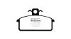 Задни спирачни накладки EBC Ultimax OEM Replacement DP410/4