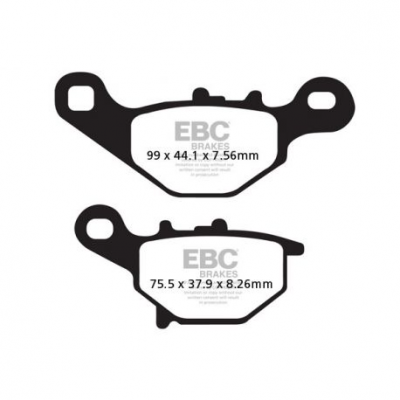 EBC Спирачни накладки Organic FA230TT