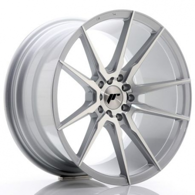 JR Wheels JR21 18x9,5 ET35 5x100/120 Silver Machined