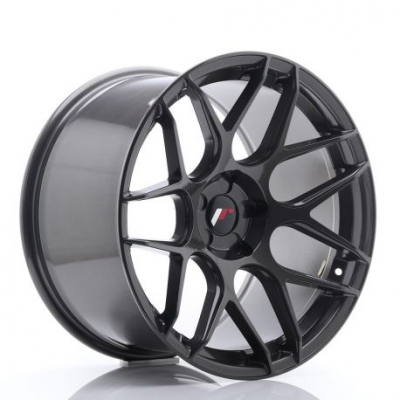 JR Wheels JR18 19x11 ET15-30 5H Blank Hyper Gray