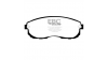 Предни спирачни накладки EBC Yellowstuff Street + Track DP4775R