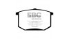 Задни спирачни накладки EBC Yellowstuff Street + Track DP4298R