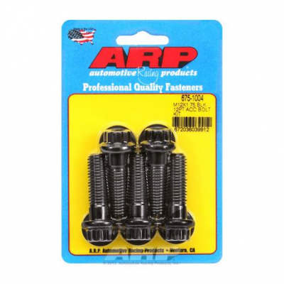 ARP Комплект болтове M12 X 1.75 X 40 Черен Оксид 12PT