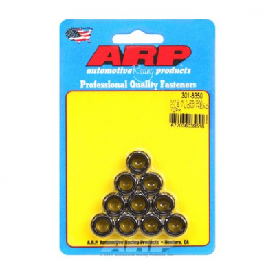 ARP комплект гайки M10 X 1.25 ниска глава 12PT 10 Pack