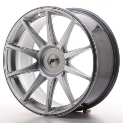 Japan Racing JR11 19x8,5 ET25-40 Blank Hyper Silver