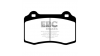 Предни спирачни накладки EBC Yellowstuff Street + Track DP41031R